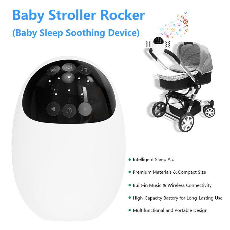 Full Range Speaker - Tragbarer Outdoor-Babywipper mit Nachtlicht, Bluetooth-Lautsprecher, weißem