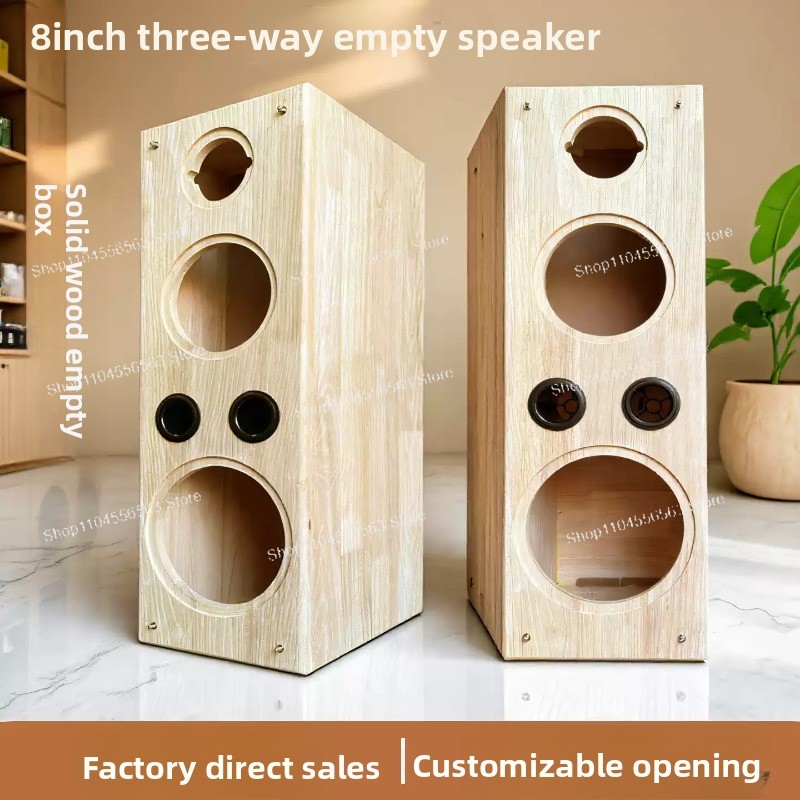 Diy Speaker - 1 Stück DIY 8 Zoll Massivholz