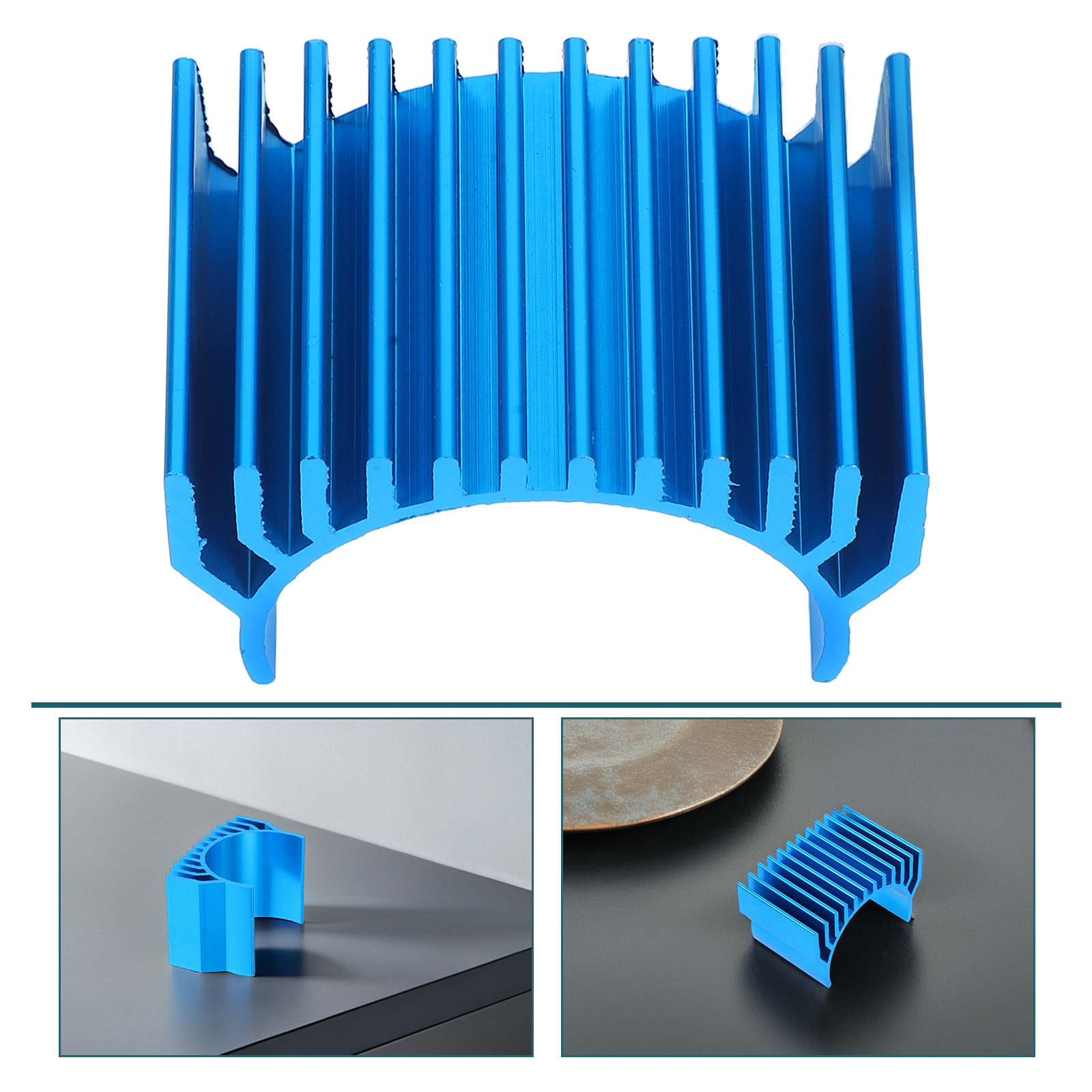 Heatsink Aluminum - Motor-Kühlkörper aus Aluminiumlegierung, kompatibel mit 540