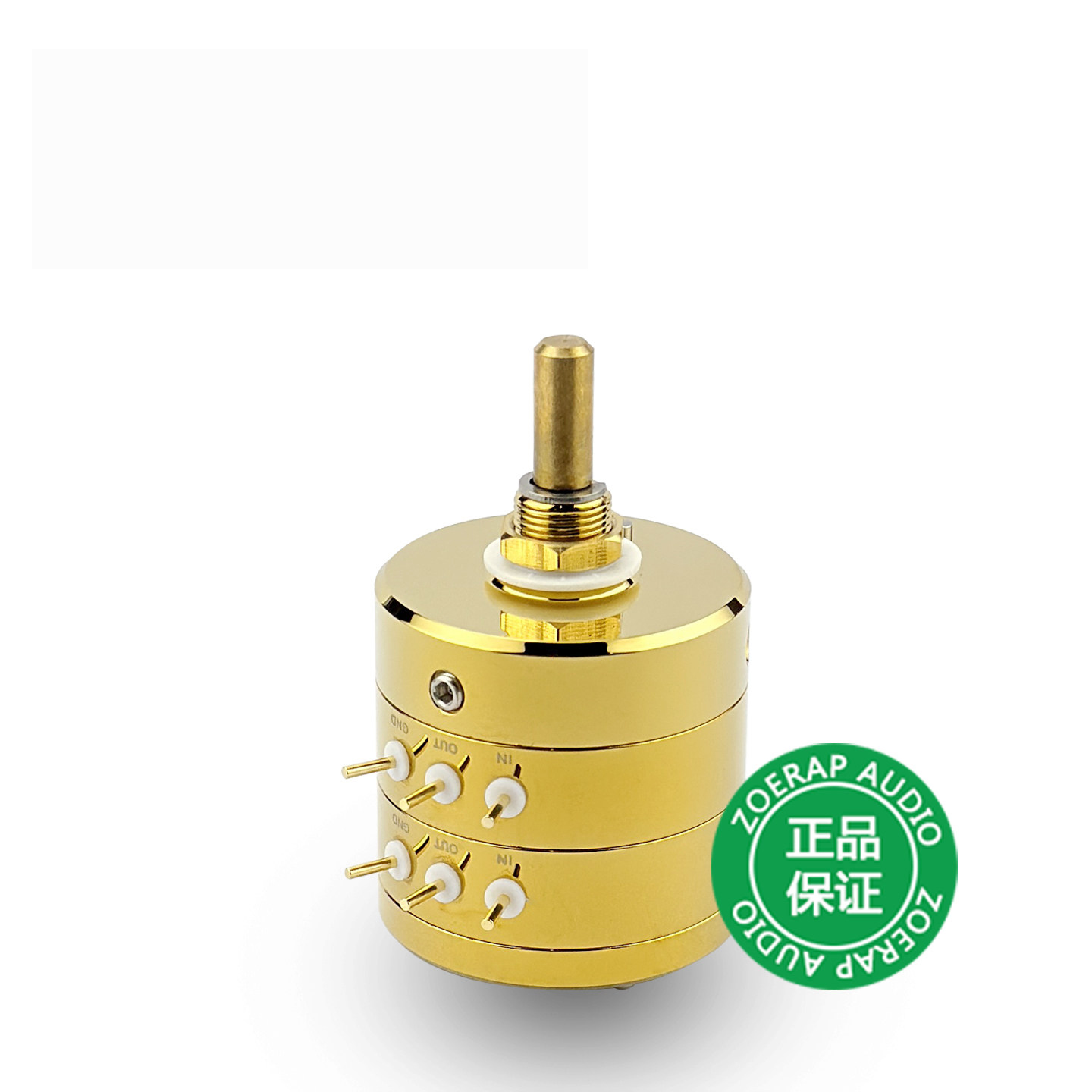 Potentiometer 10K - EIZZ 24-Stufen Audiophiler Lautstärke-Potentiometer, mit AMRS-Widerständen,