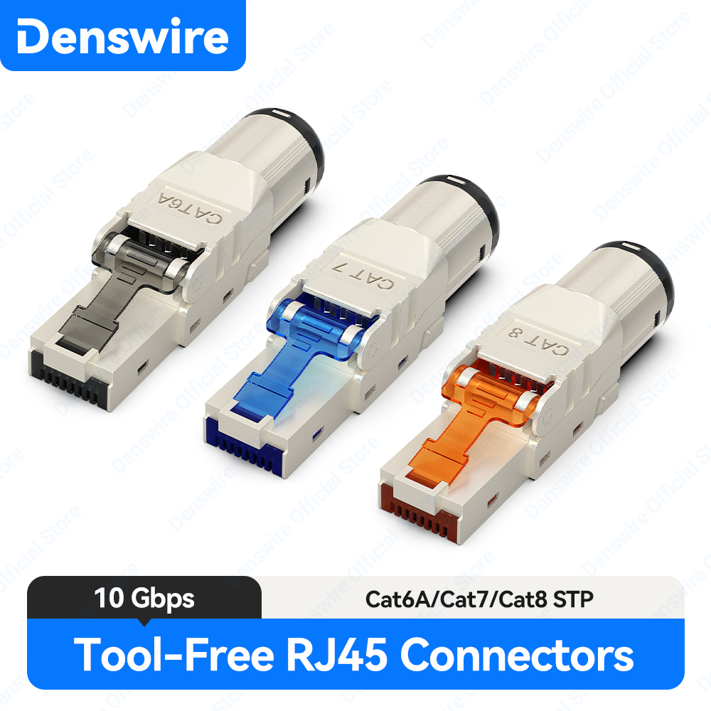 Denswire Werkzeugloser RJ45-St – Rj45 Jack Bewertung und Preis