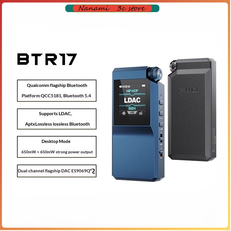 FiiO BTR17 Tragbare Bluetooth- – Sbc Audio Amplifier Bewertung und Preis