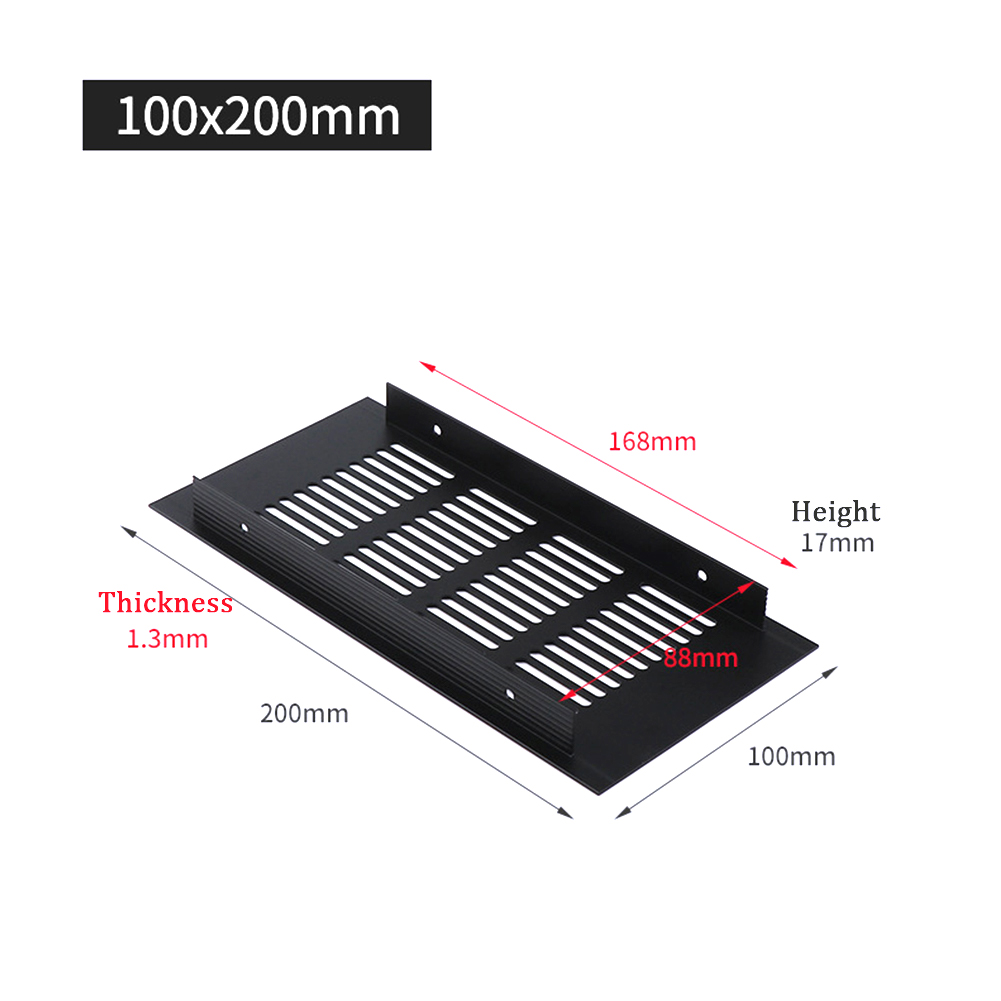 150/200/225/250/300/350/400mm  – Ventilation Grille Aluminum Bewertung und Preis