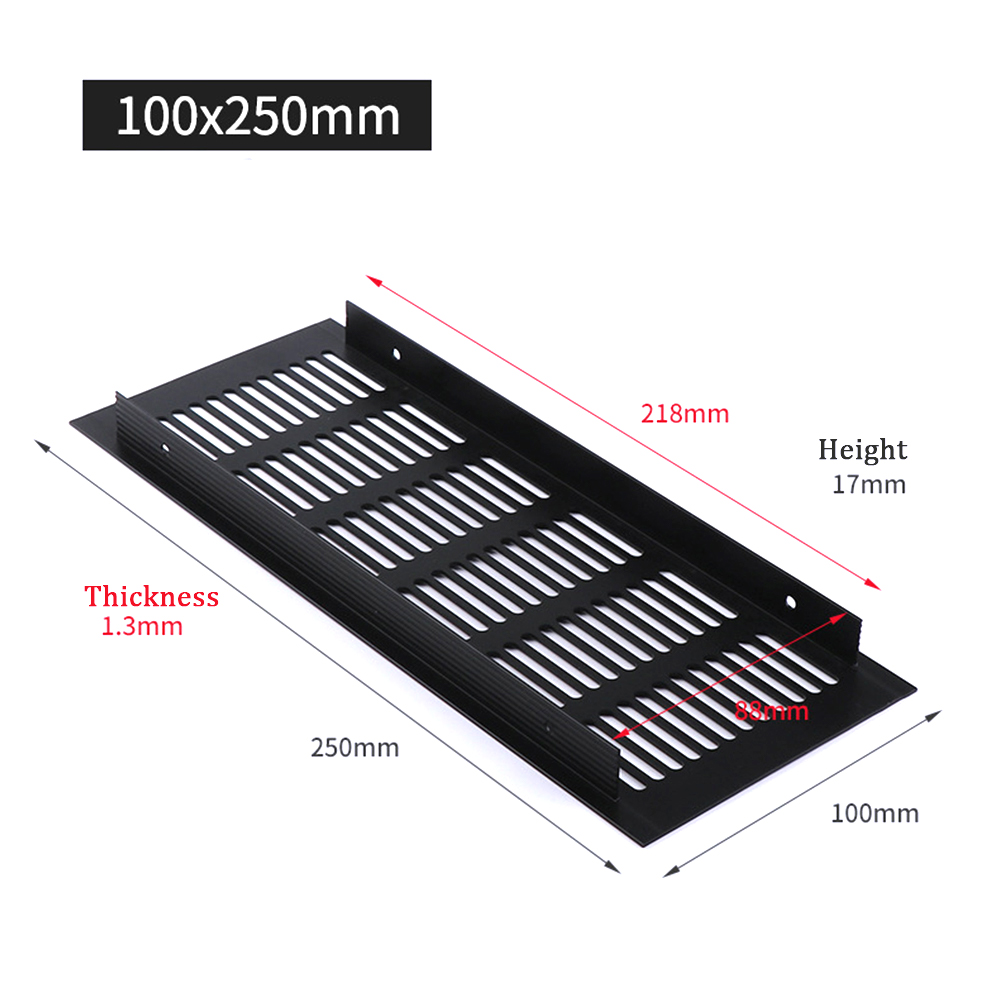 150/200/225/250/300/350/400mm  – Ventilation Grille Aluminum Bewertung und Preis