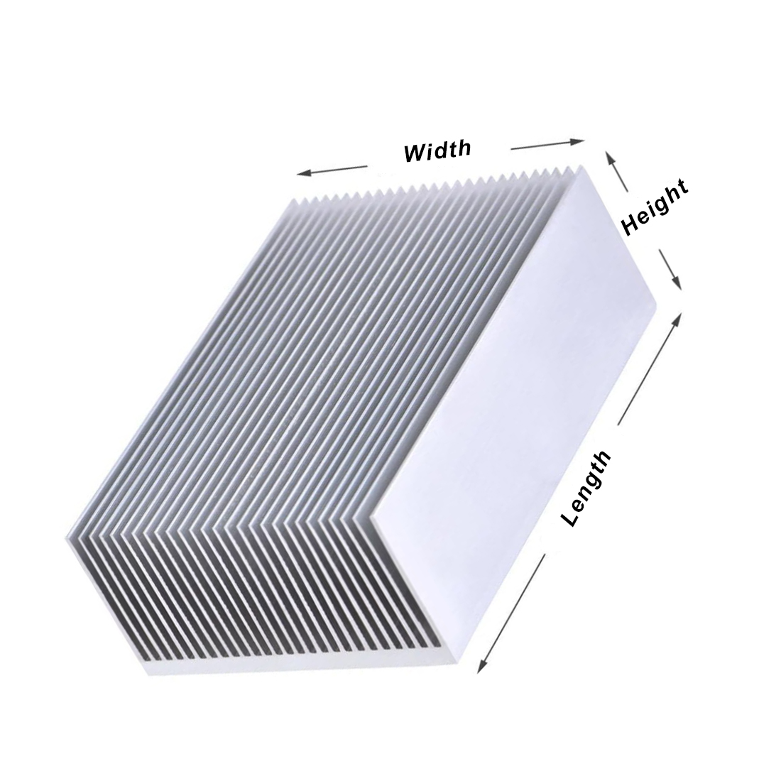 50x60x26mm – 300x60x26mm Kühlk – Heatsink Aluminum Bewertung und Preis