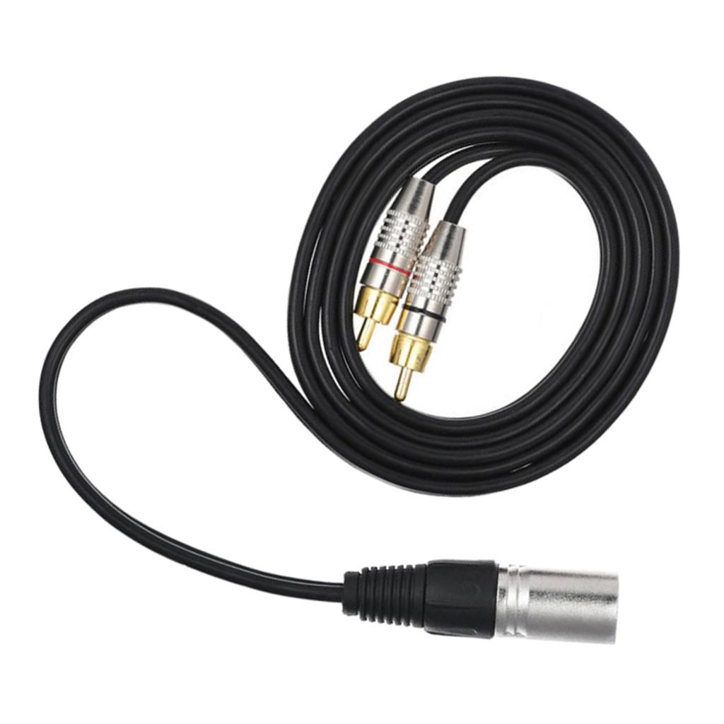 XLR-Audio-Splitterkabel zu RCA – Audio Cable Rca Bewertung und Preis