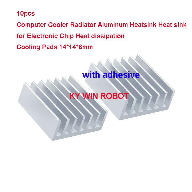 10 Stück Mini-Klebe-Aluminium- – Heatsink Aluminum Bewertung und Preis