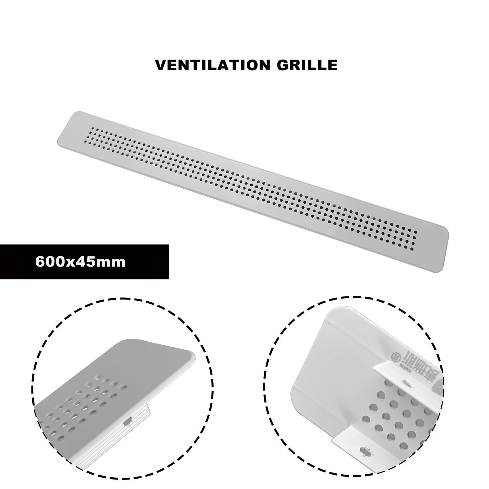 Lüftungsgitter Metall-Lüftungs – Ventilation Grille Aluminum Bewertung und Preis