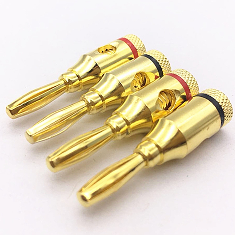 24 Stück 4mm Vergoldete Musik- – Banana Plug Bewertung und Preis